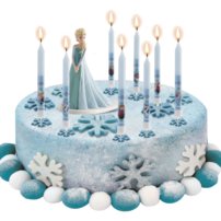 sviečky na tortu frozen
