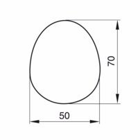 Formička na 3D vajíčko, malá