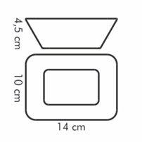 Tescoma- Miska na kompót GUSTITO 14 x 10 cm