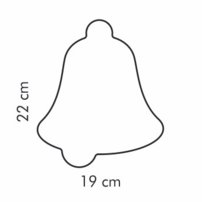 Tescoma- Forma na pečenie/vykrajovač Vianočný zvonček DELÍCIA