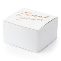 PD Mini krabička Thank you rose gold 10ks