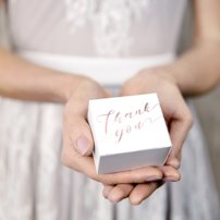 PD Mini krabička Thank you rose gold 10ks