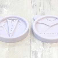 KD Bride & Groom cupcake set