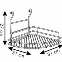 Tescoma- Polička rohová MONTI 32 cm