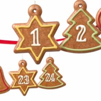 Tescoma- Vykrajovače adventný kalendár DELÍCIA, 6 ks, so stuhou