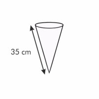 Tescoma- Zdobiace vrecko DELÍCIA 35 cm, plátenné,6trysiek