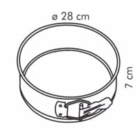 Tescoma- Forma na tortu rozkladacia DELÍCIA ø 28 cm