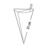 Tescoma- Zdobiace vrecko dvojité DELÍCIA 35 cm, elastické