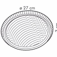 Tescoma- Forma s vlnitým okrajom DELICIA ø 28 cm