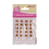 Jedlé diamanty zlaté 20ks