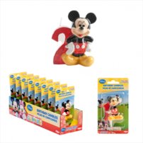D Sviečka Mickey s číslom