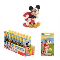 D Sviečka Mickey s číslom