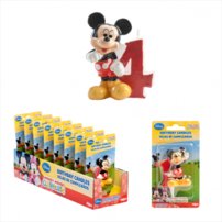 D Sviečka Mickey s číslom