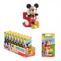 D Sviečka Mickey s číslom