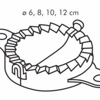 Tescoma- Tvorítka na plnené taštičky a cestoviny DELÍCIA, 4 ks