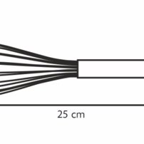 Tescoma- Šľahacia metla nerezová DELÍCIA 25 cm