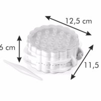 Tescoma- Tvorítko na plnené mriežkované pečivo DELÍCIA, 3 dekory