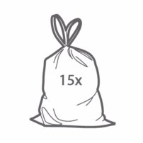 Tescoma- Zaťahovacie vrecká do odpadkových košov CLEAN KIT 40l,15ks