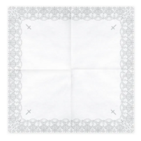 PD papierové servíkty na prijímanie strieborné