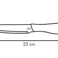 Tescoma- Nôž steakový SONIC 12 cm, 6 ks