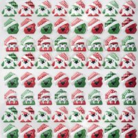 čokotransfér, forma na vianočné ozdoby, čokoládové vianočné ozdoby