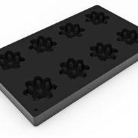 P Silikónová forma mini SCARLET TOP23S