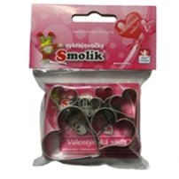 Sm Sada vykrajovačiek Valentínska sada V.6ks