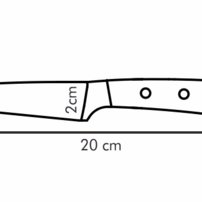 Tescoma- Nôž na krájanie AZZA 9 cm