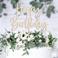 PD zápich  Happy Birthday drevený