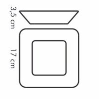 Tescoma- Miska štvorcová GUSTITO 17 x 17 cm