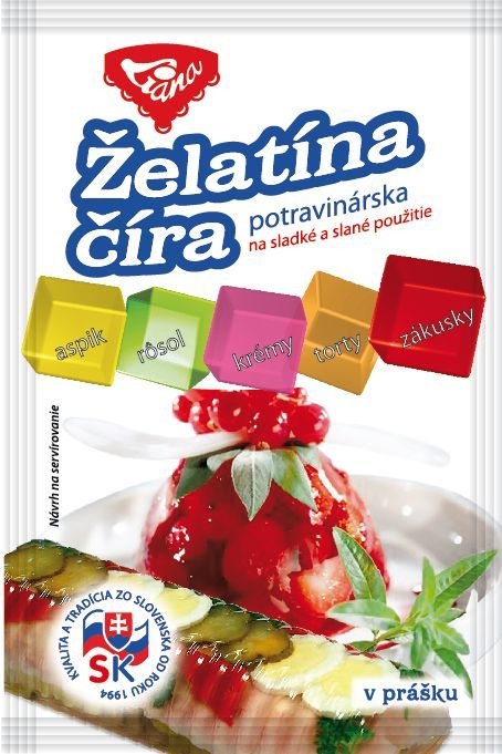 Liana želatína číra 20g