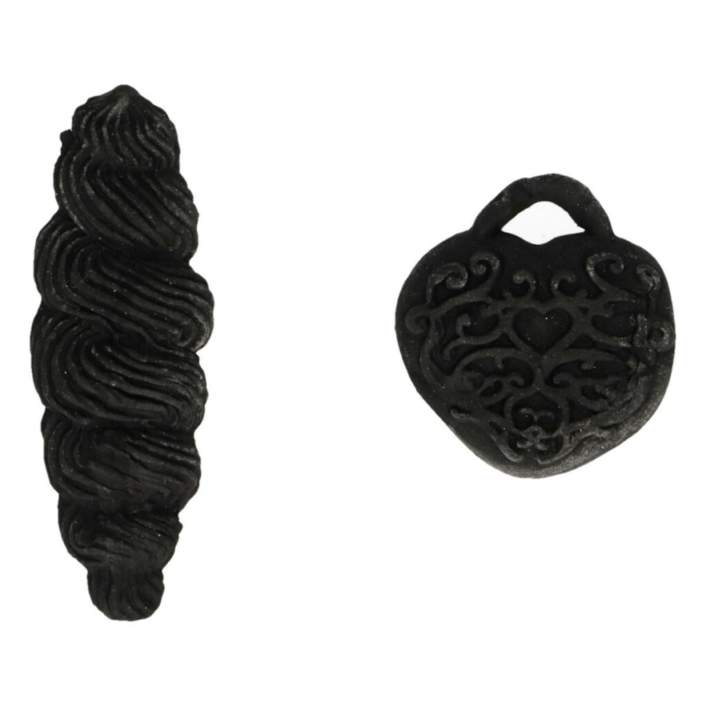FC gelová farba v tube BLACK 30g – Obrázok 2