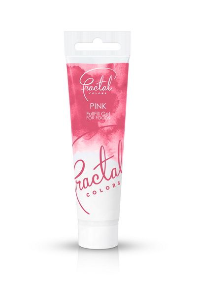 Gélová farba Fractal - Bubble gum Pink 30g