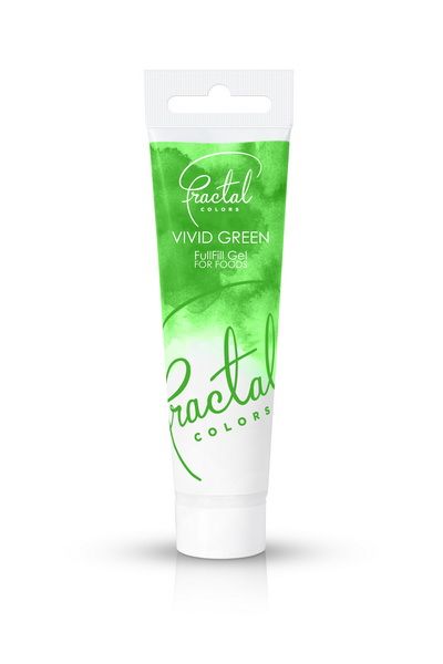 Gélová farba Fractal - Vivid Green 30g