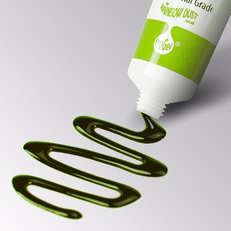 RD gélová farba lime green – Obrázok 2