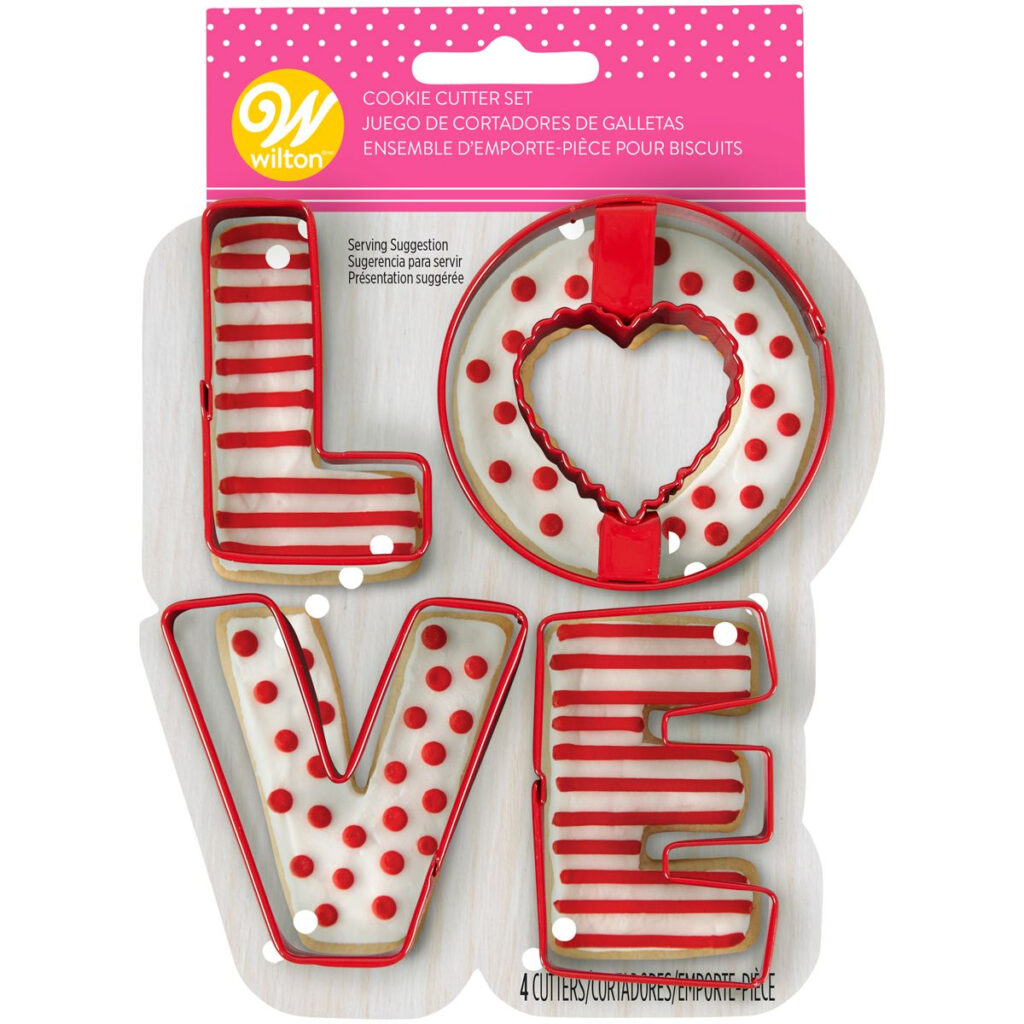 WILTON Vykrajovačka LOVE – Obrázok 2
