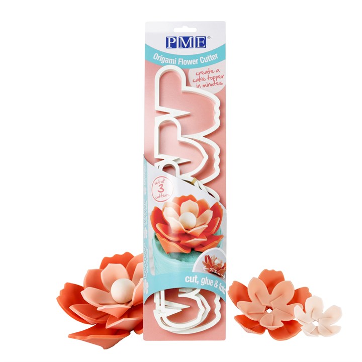 PME vykrajovačka Origami Flower 3ks – Obrázok 5