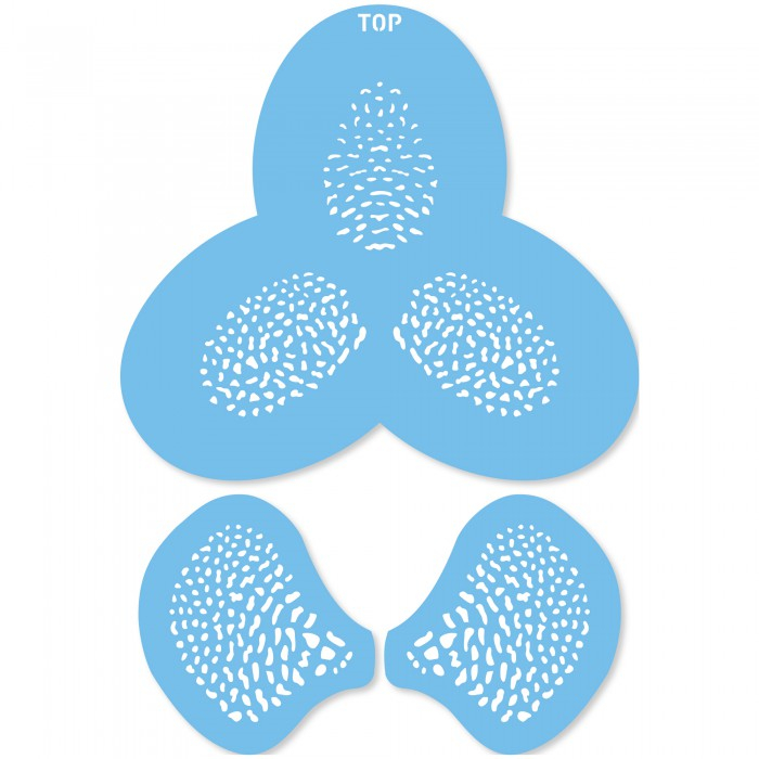 JEM Stencils Orchid Dots SFF18