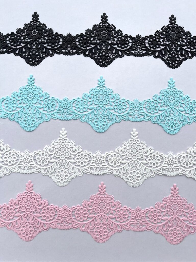 Jedlá krajka Flower lace