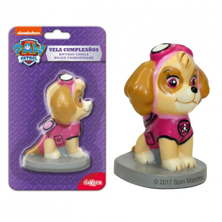 D Sviečka Paw Patrol Skye 3D