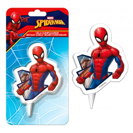 D Sviečka Spiderman 2D