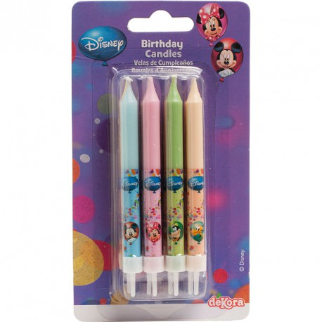 D Sviečky Disney Mickey a Minnie 8ks