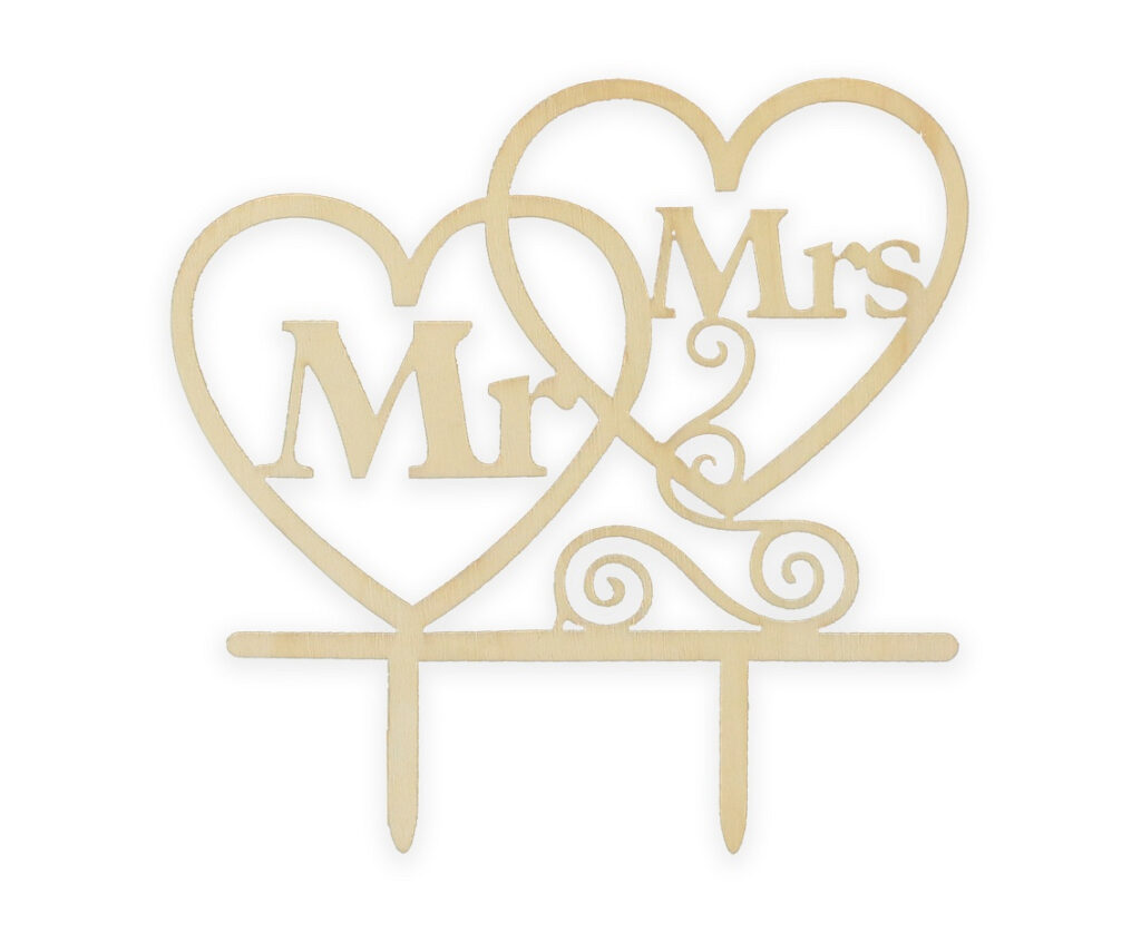 G Drevený zápich MR&MRS