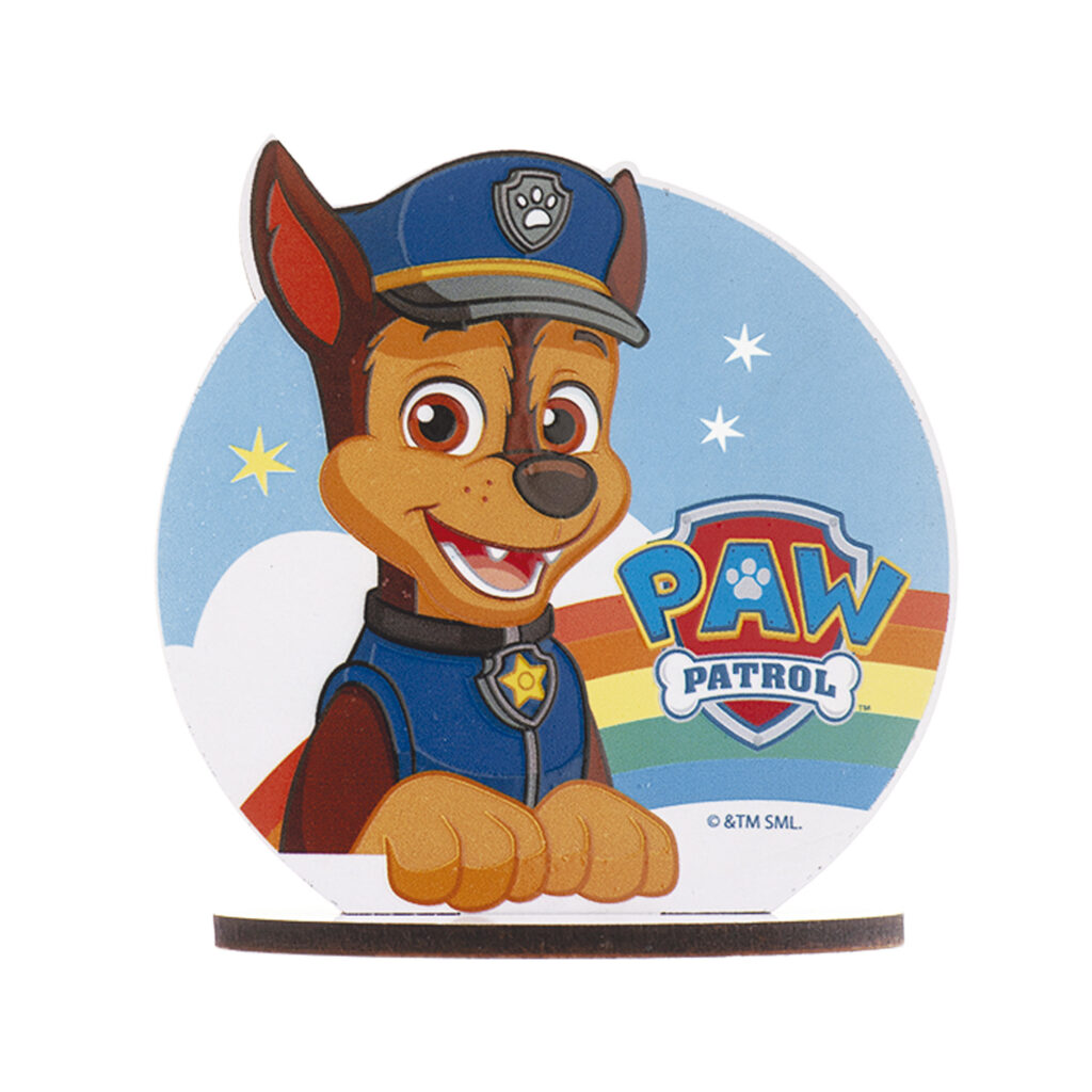 D drevená dekorácia Paw patrol Chase