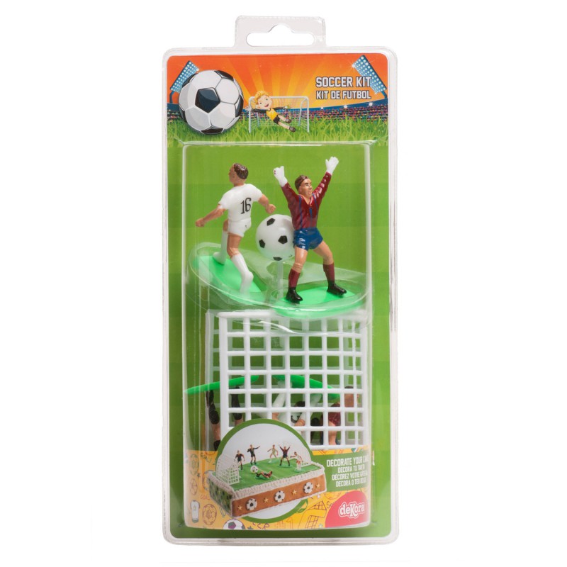 D Futbalisti s bránkou 10ks – Obrázok 2