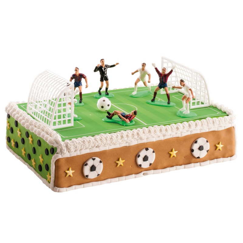 D Futbalisti s bránkou 10ks – Obrázok 3