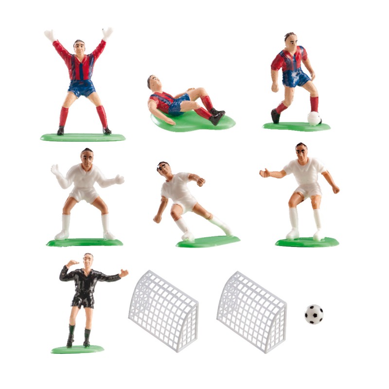 D Futbalisti s bránkou 10ks