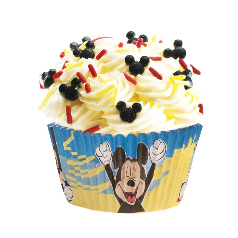 D Košíčky Mickey modro-žlté 25ks – Obrázok 3