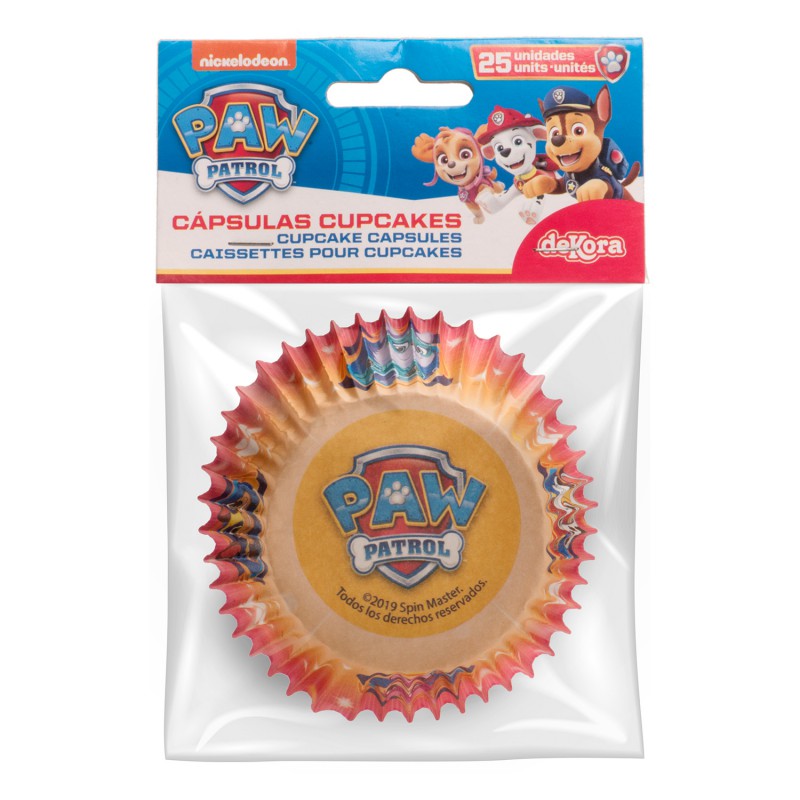 D Košíčky Paw Patrol 25ks – Obrázok 3