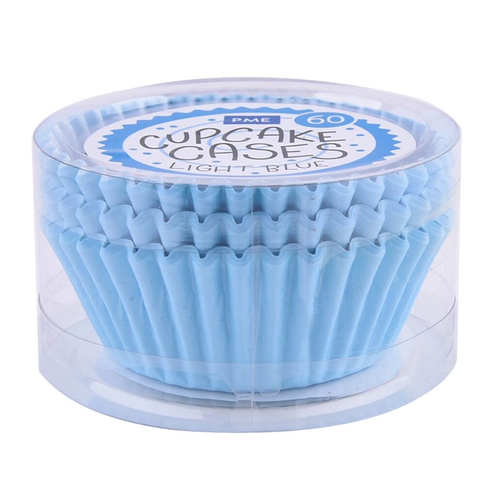 PME košíčky na muffiny LIGHT BLUE 60ks – Obrázok 2